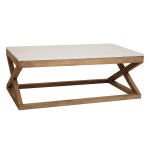 Maine Marble Top Coffee Table